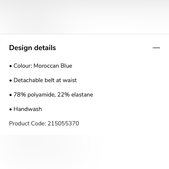 Solid & Striped Moroccan Blue Shimmer Underwire One-Piece Swimsuit Medium - Picture 10 of 16